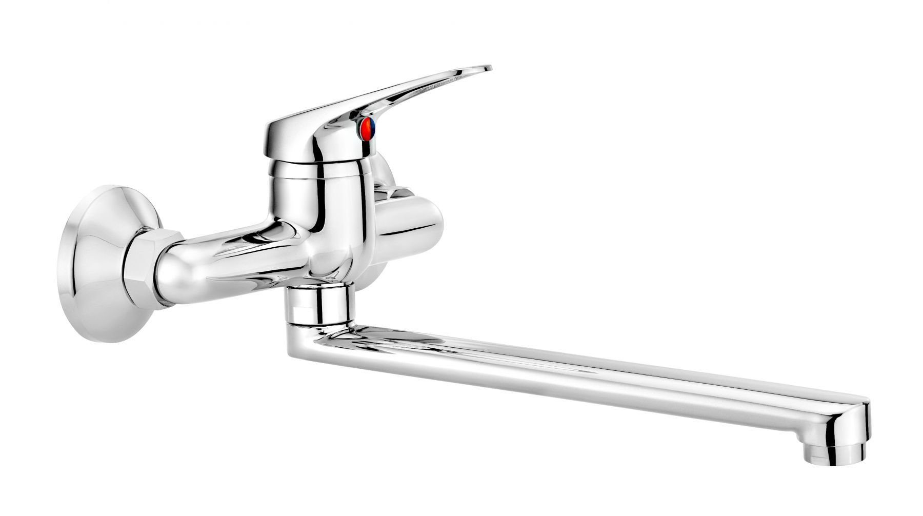 Deante Spültischarmatur LOBO Küchenarmatur Wandmontage Schwenkauslauf offen günstig online kaufen