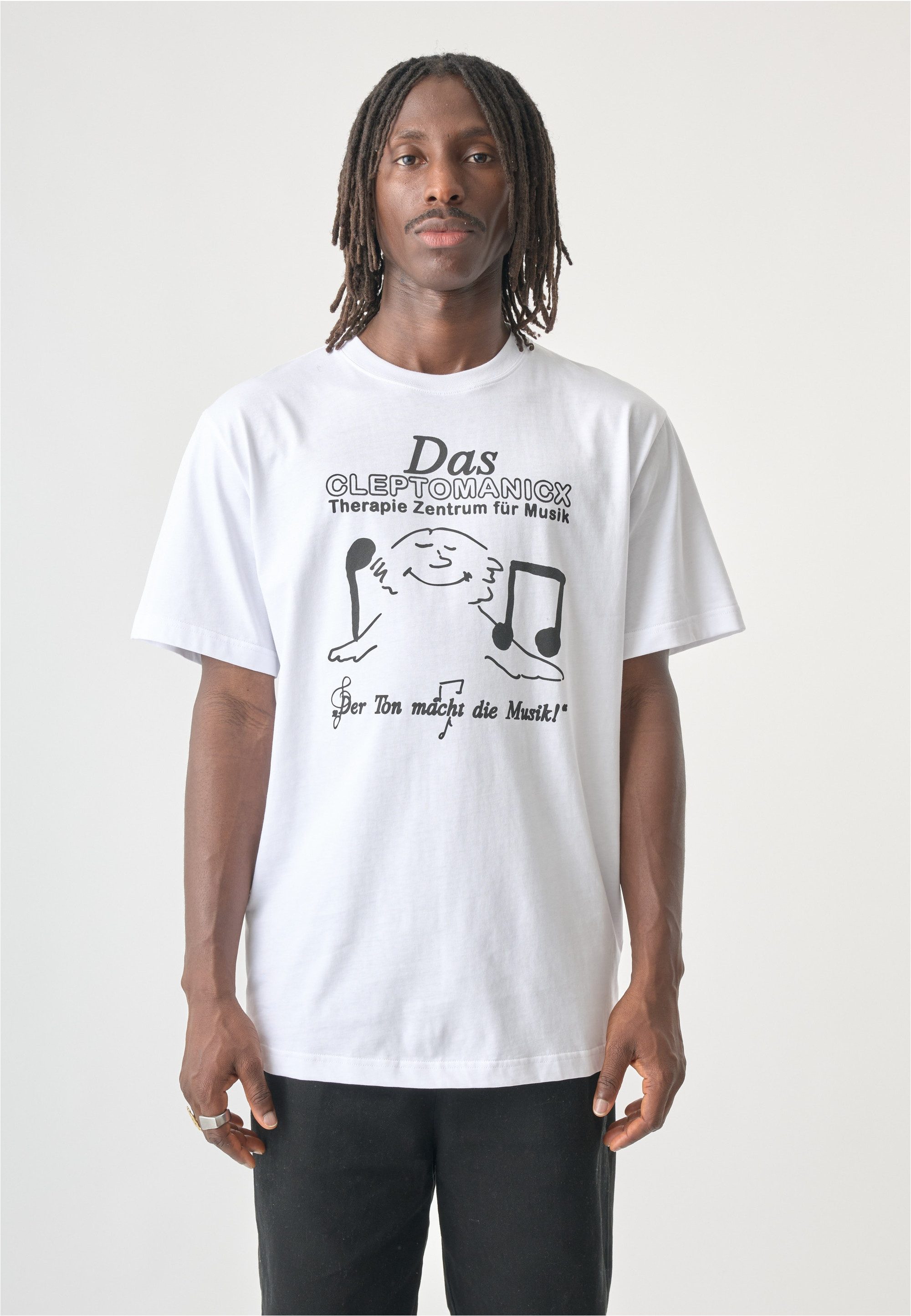 Cleptomanicx T-Shirt mit coolem Frontprint