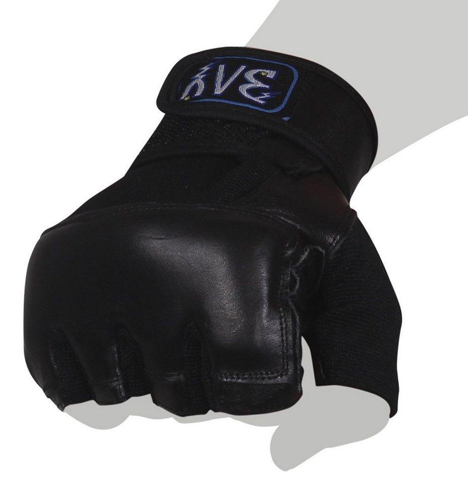 BAY-Sports Sandsackhandschuhe Orbit Boxhandschuhe Sandsack Boxsack  Handschutz, Leder, sehr robust, S - XL