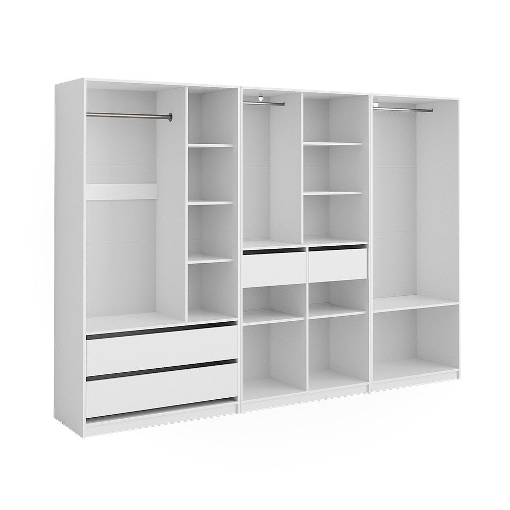 Vicco Kleiderschrank Elmo, Weiß, 100 x günstig online kaufen