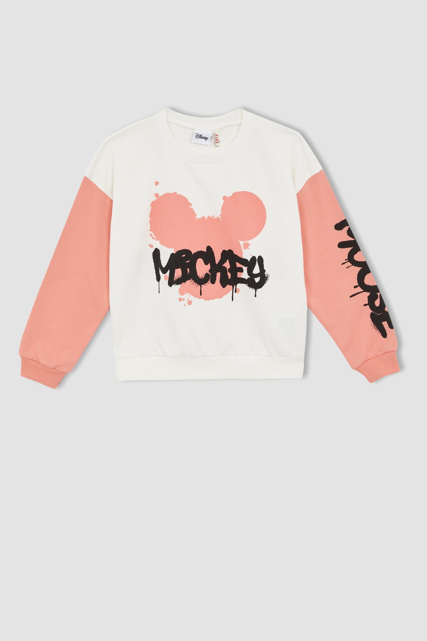 Kinder Kids (Gr. 92 -146) DeFacto Sweatshirt Mädchen Sweatshirt REGULAR FIT Mickey & Minnie