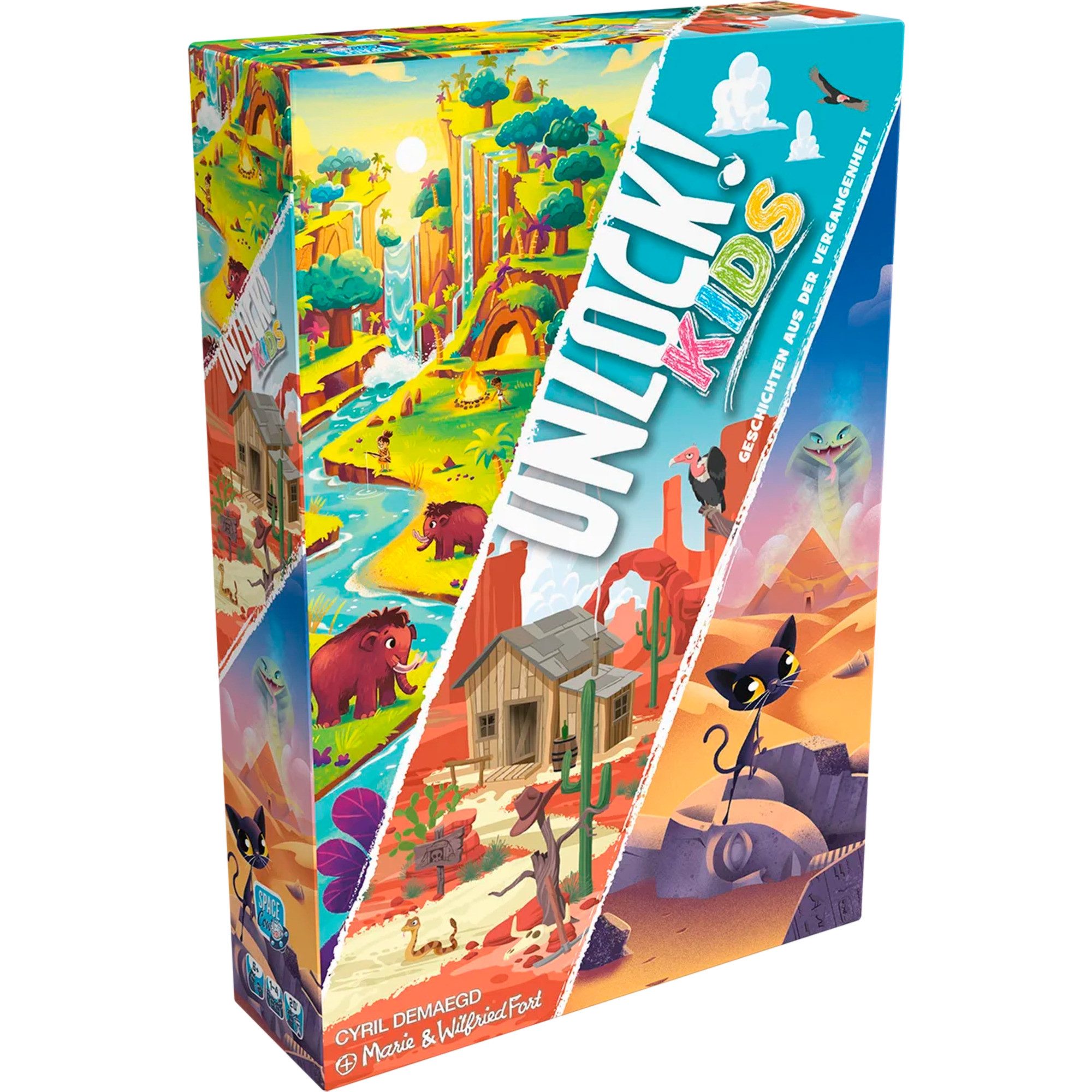 Asmodee Spiel Asmodee Unlock! Kids - Geschichten aus der