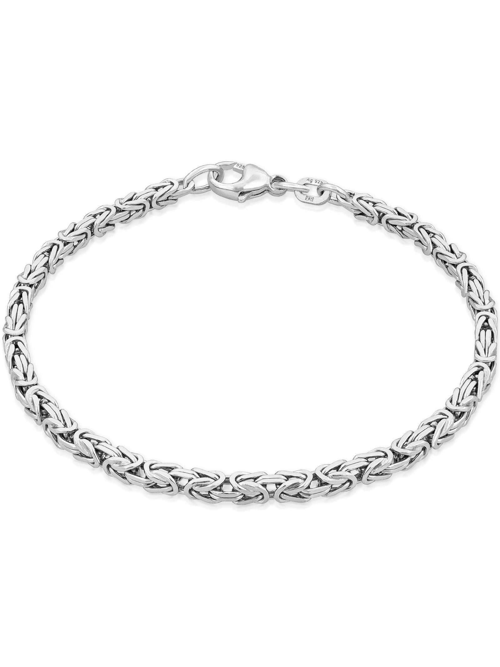 Armkette Armband Königskette 2,8mm 925 Silber