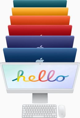 Apple iMac 24" mit 4,5k Retina Display Z12X iMac (24 Zoll, Apple M1, 8 GB RAM, 512 GB SSD)