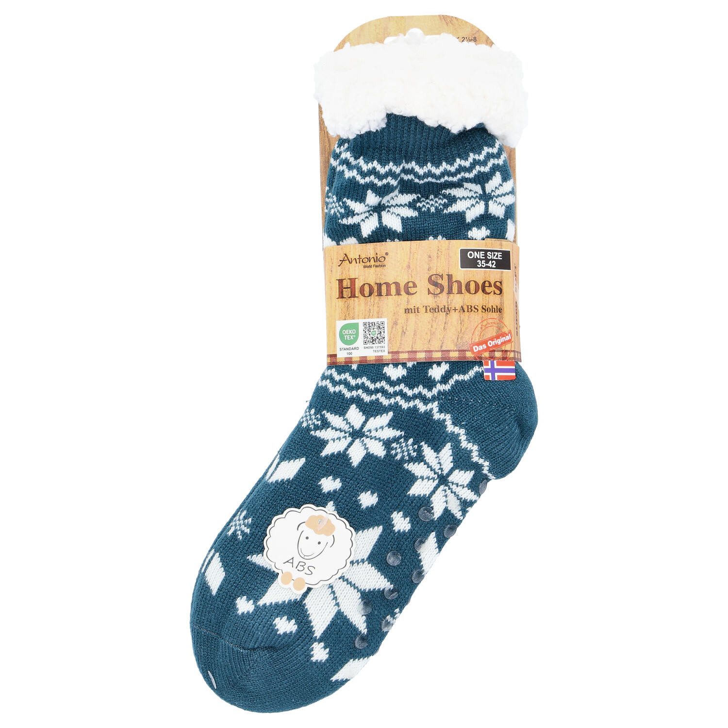 Haussocken Antonio Hüttensocken mit ABS Sohle Размер 35-42 .