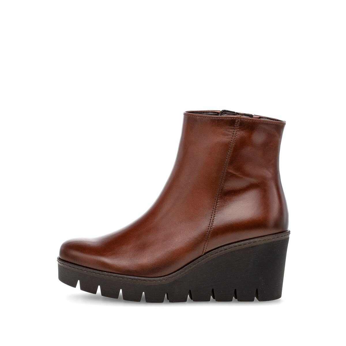 Gabor Plateau Stiefelette Glattleder Plateaustiefelette günstig online kaufen