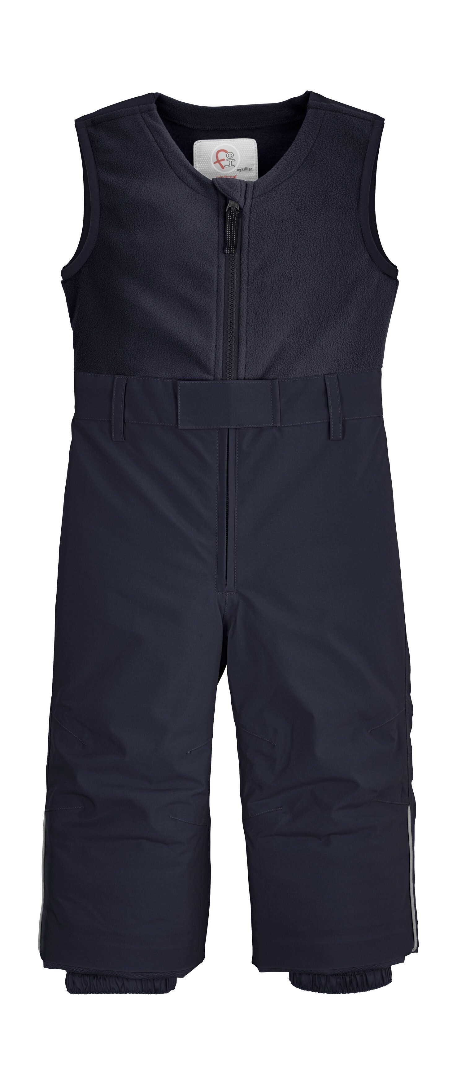 first instinct by killtec Skihose FISW 34 MNS SKI PNTS Wasserdichte, wärmende Latzhose mit Schneefang und Grow-Up-Funktion