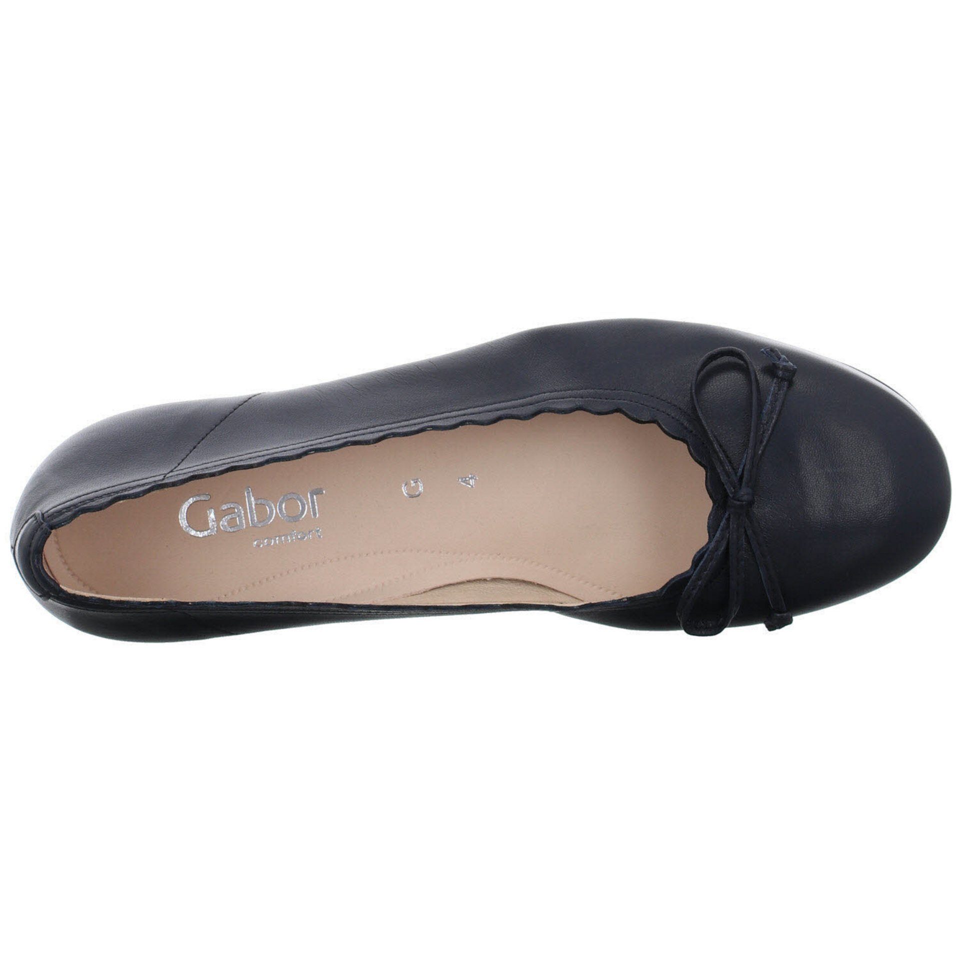 Florenz Schuhe Gabor Lackleder Ballerina Bequem Ballerinas Ballerina midnight Flats