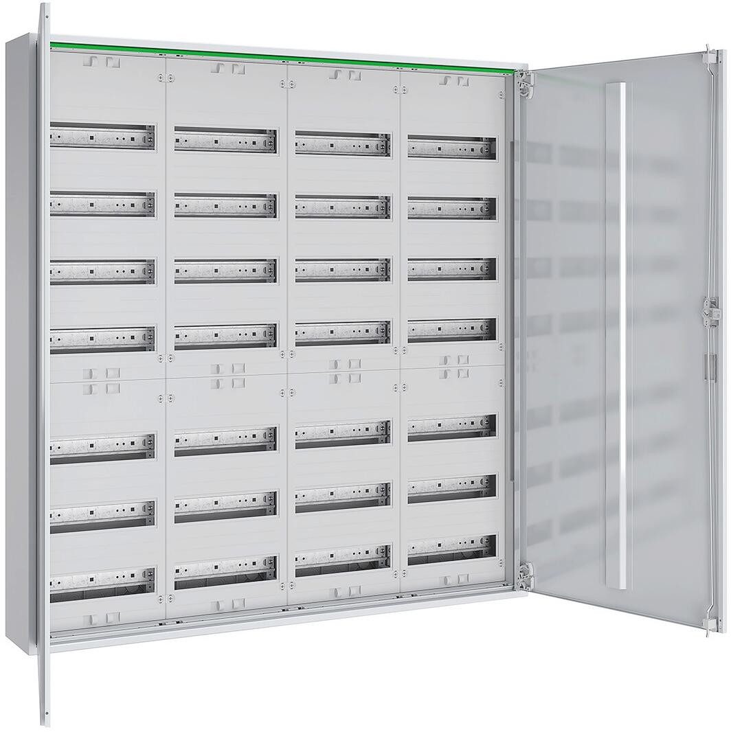 ABN Verteilerbox ABN ABNRM407R01 Feldverteiler AP, 4x7-reihig, 160 mm, mit Volltür