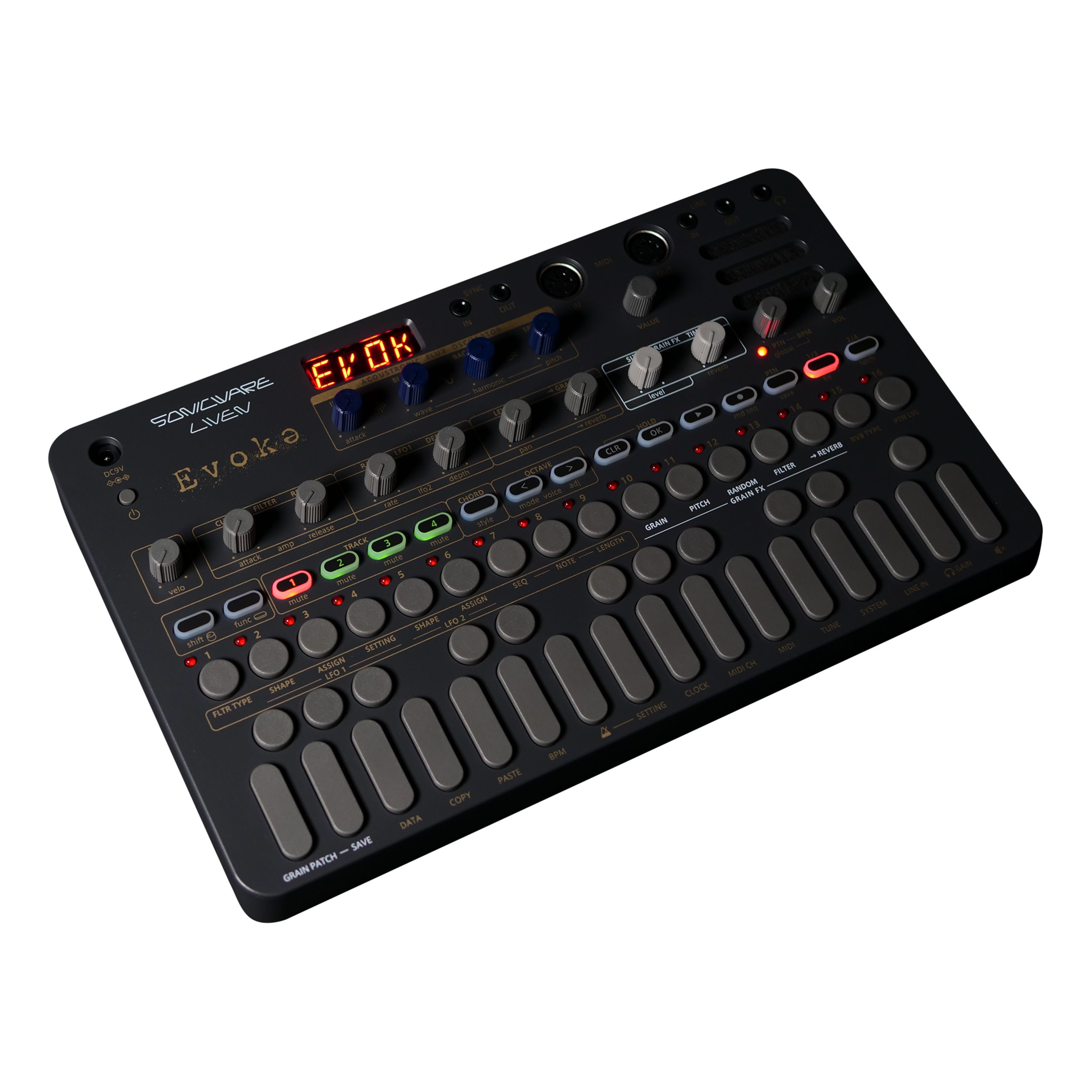Sonicware Synthesizer (Synthesizer, Digital Synthesizer), LIVEN Evoke - Synthesizer