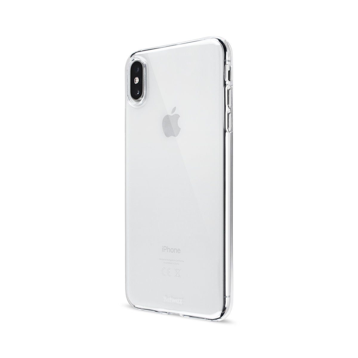 Artwizz Smartphone-Hülle Artwizz NoCase - Ultra dünne, elastische Schutzhülle aus TPU für iPhone Xs Max, Transparent