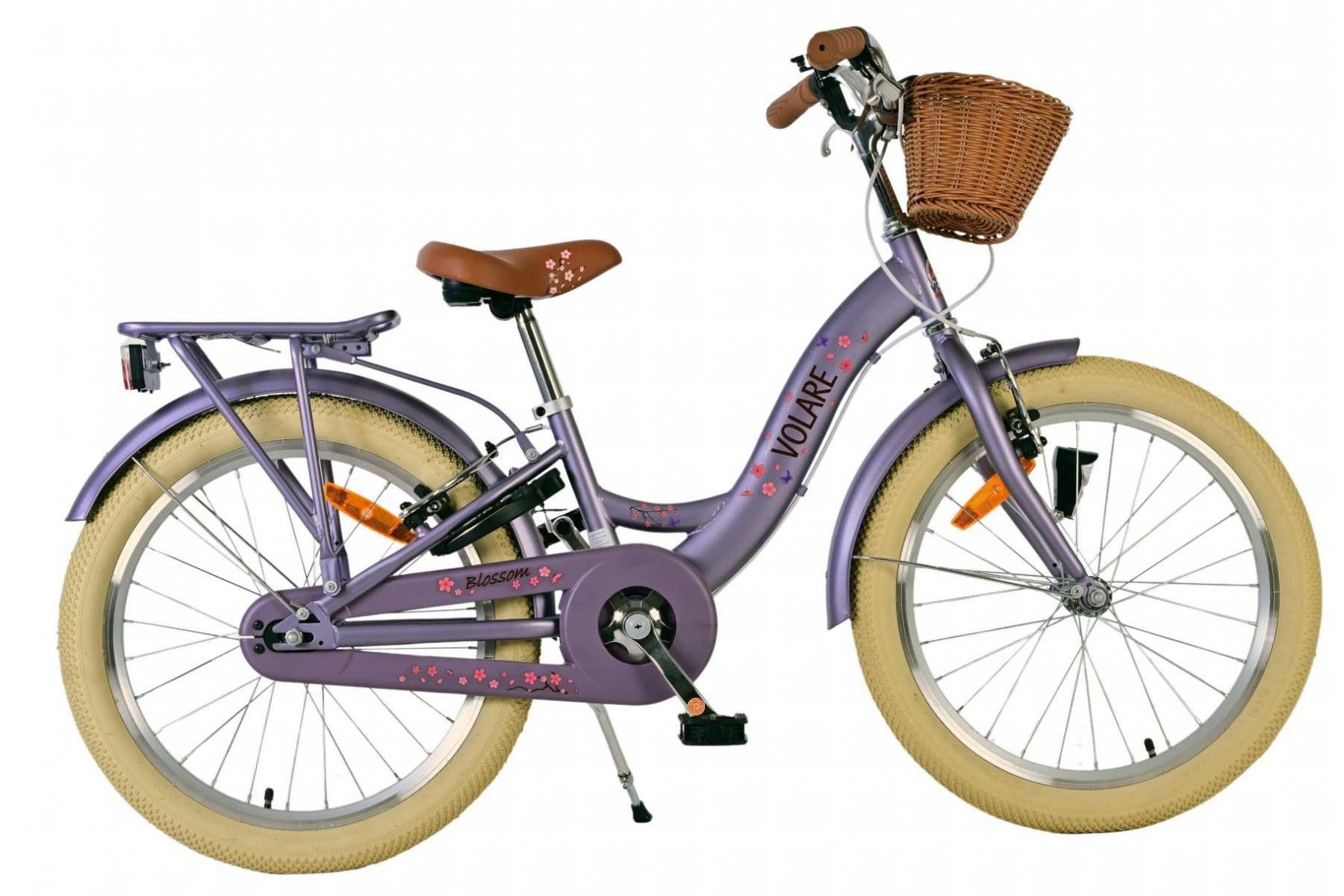 Kinderfahrrad Volare Blossom Kinderfahrrad für Mädchen - 20 Zoll in Lila