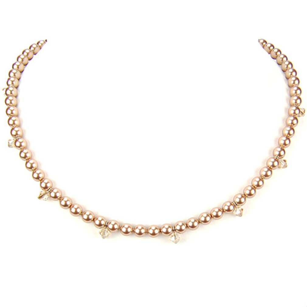 Krikor® Collection Collier 8036 (Set, 1-tlg), Collier mit Beads und Perlen, made in germany