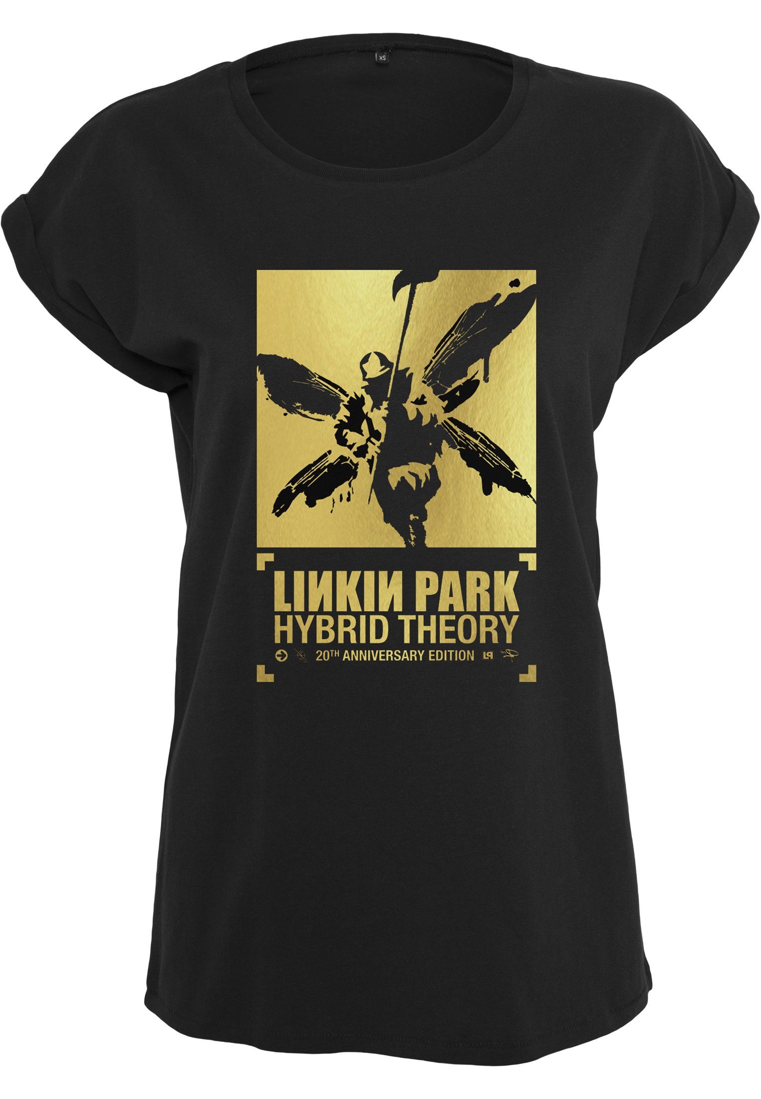 Merchcode Kurzarmshirt Damen Ladies Linkin Park Anniversary Motive Tee (1-tlg)