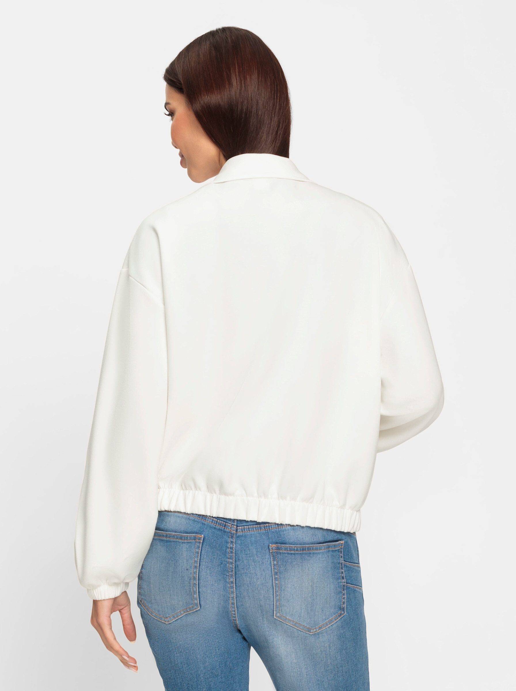heine Shirtjacke Jersey-Jacke Langarm Jersey – Bild 2 von 5