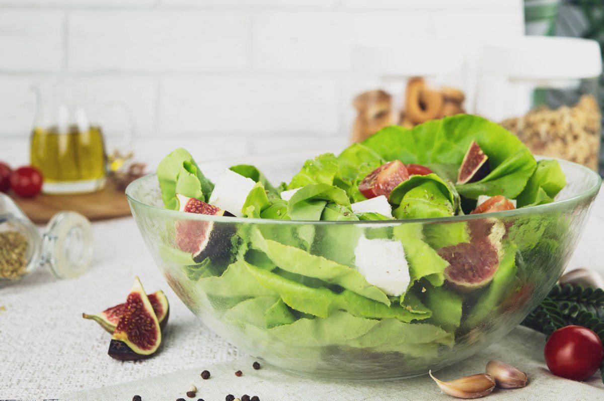 Sendez Salatschüssel Große Salatschale 25 cm Servierschale Schale Glasschale, Glas – Bild 2 von 5