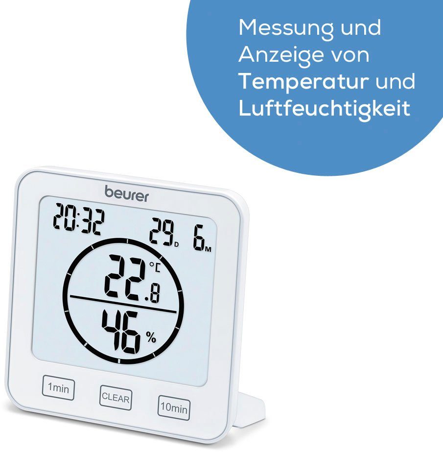 BEURER HM 22 (Thermo-Hygrometer) Innenwetterstation