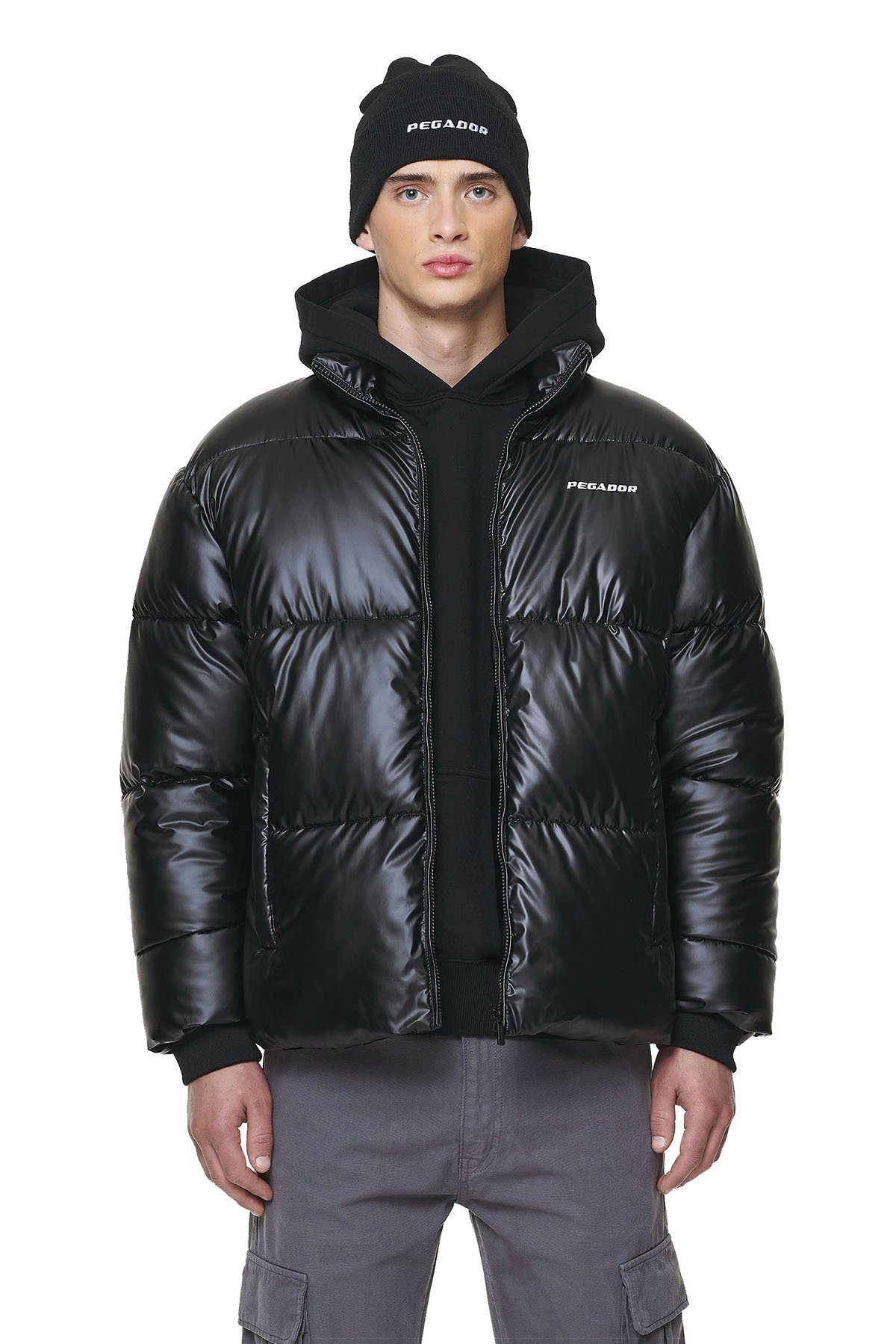 Pegador Steppjacke Solin Glossy Puffer (1-St., kein Set)