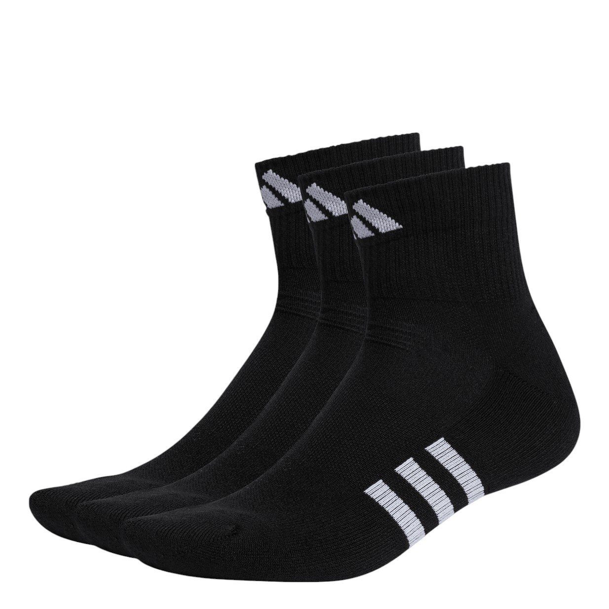adidas Performance Sportsocken Performance Cushioned Mid-Cut schwarz - 3 Pa günstig online kaufen