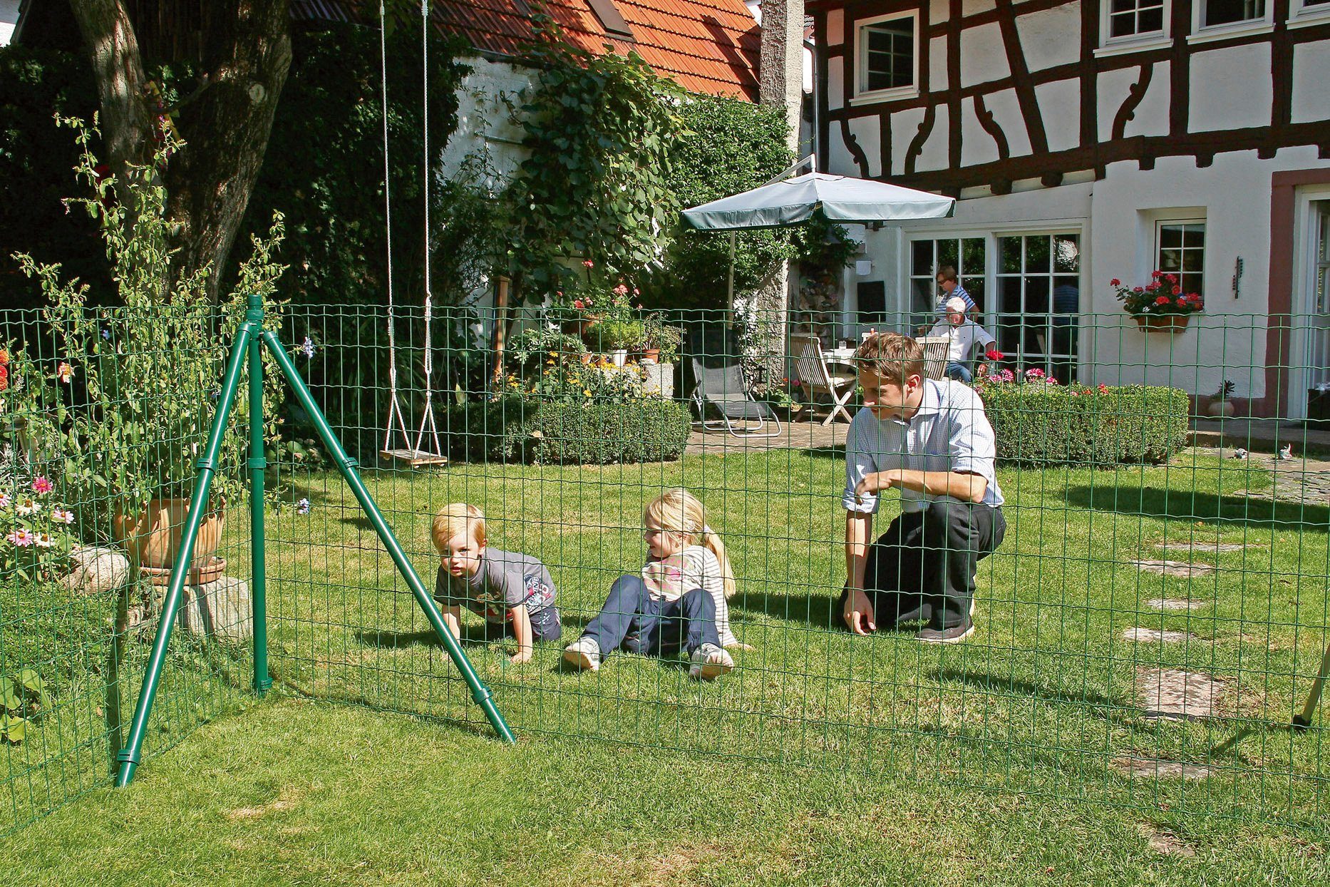 Alberts Schweißgitter Fix-Clip Pro®, Höhe: 80-150cm, Gesamtlänge: 10-25 m
