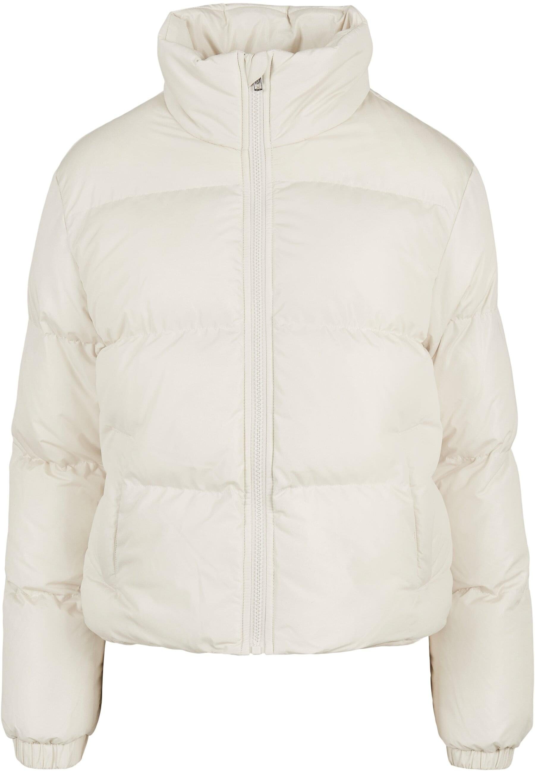 URBAN CLASSICS Winterjacke Urban Classics Damen Ladies Short Peached Puffer Jacket (1-St)