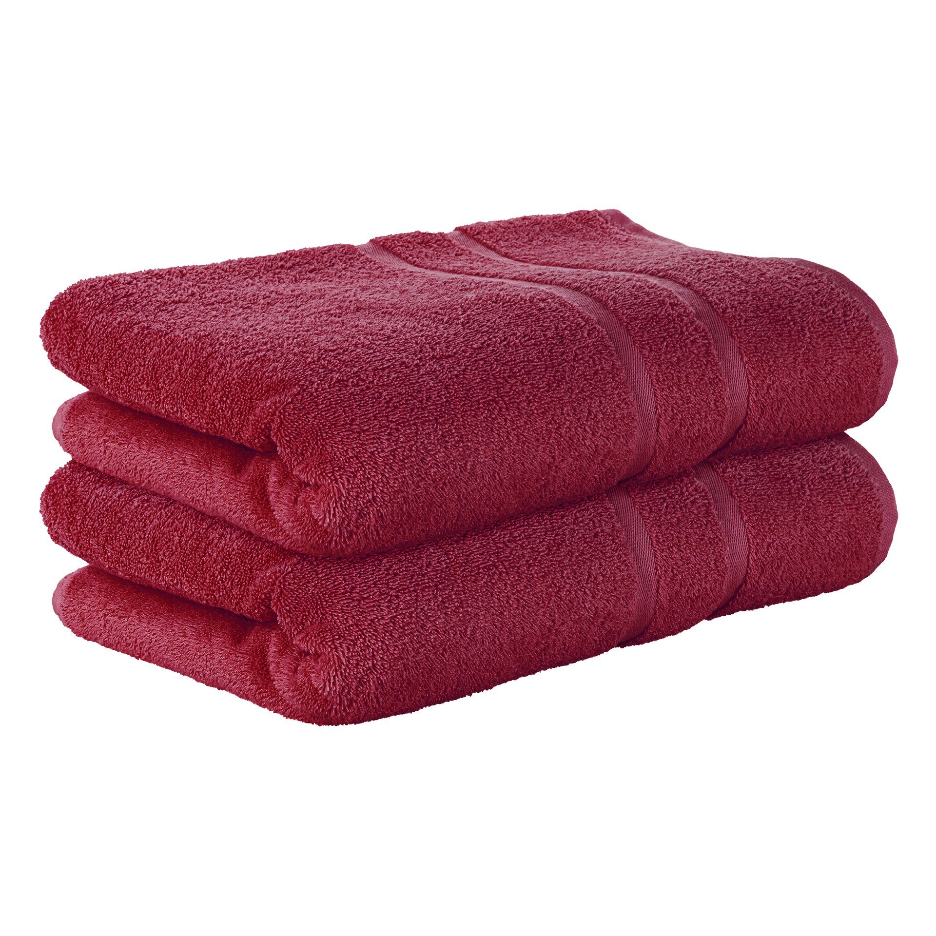 STICKANDSHINE Badetuch 2er Set Premium Frottee Badetuch 100x150 cm in 500g/m² aus 100% Baumwolle (2 Stück Pack) Badetücher 100 x 150 100% Baumwolle 500GSM Frottee mehr