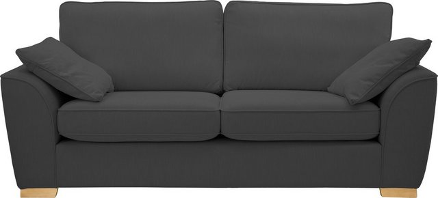 DELAVITA 3 Sitzer »Savoy«, gemütliches Sofa mit vielen Kissen, in 2 Bezugsqualitäten  - Onlineshop Otto