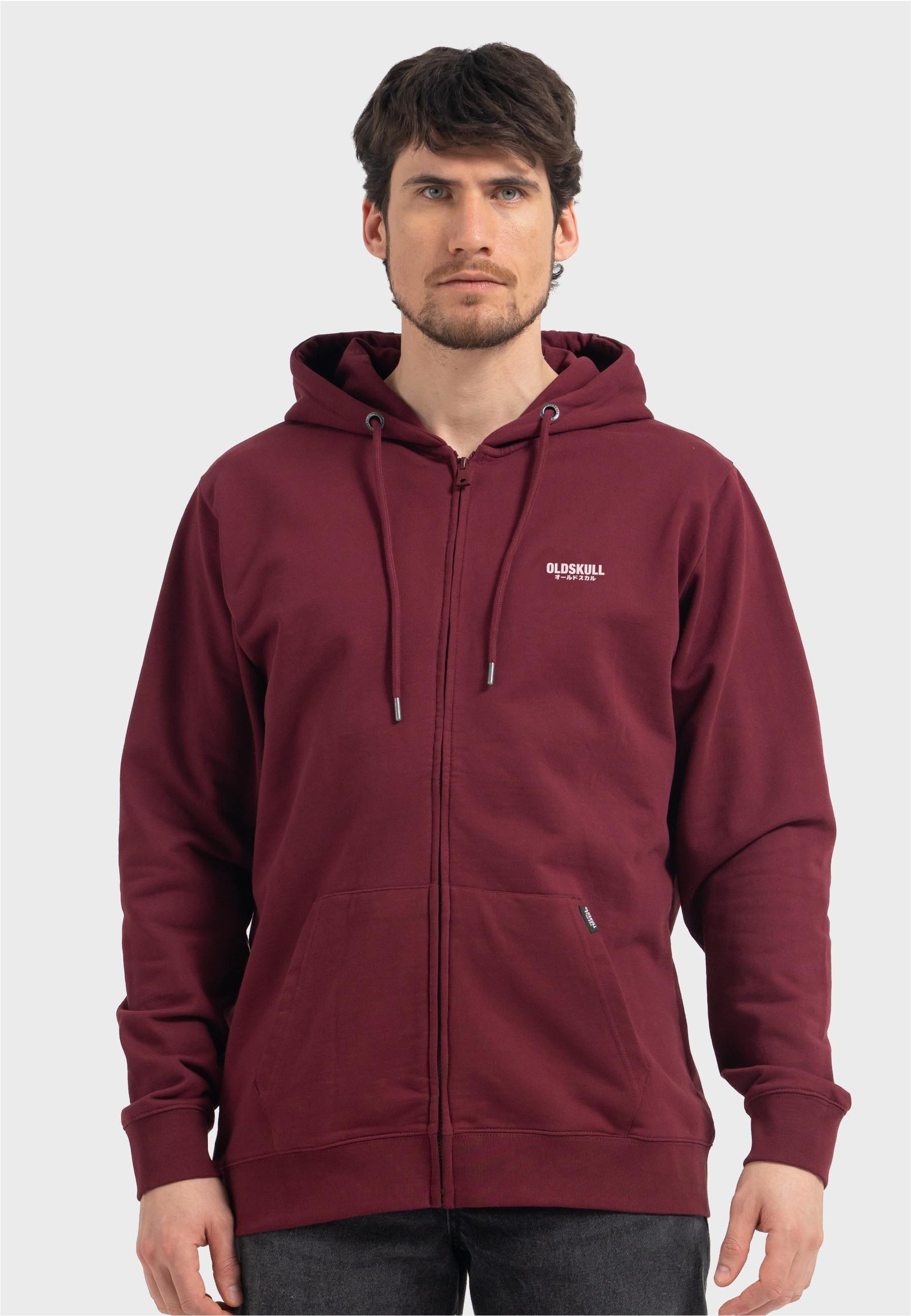 Oldskull Sweatjacke Basic Osk Logo (1-tlg) mit kleinem Marken-Print günstig online kaufen