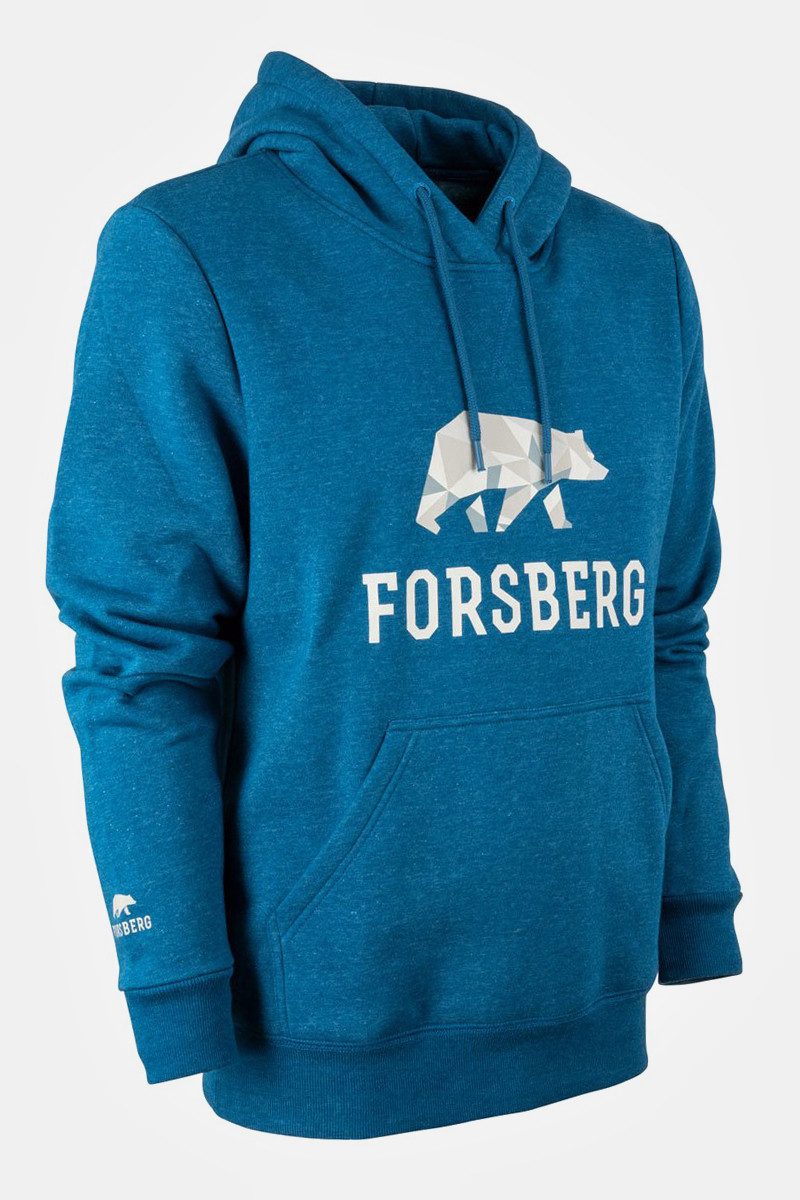Sweatshirt Hoodie mit Brustlogo