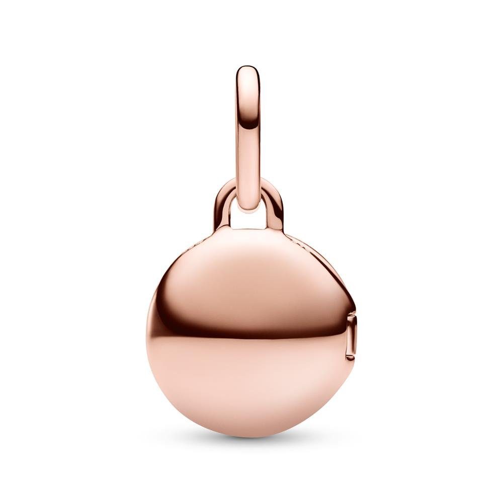 Pandora Charm-Einhänger Aufklappbarer Schloss-Anhänger, IP Rosé, PANDORA ME