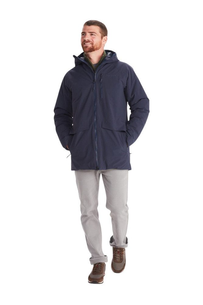 Marmot Winterjacke Oslo Gore-Tex (wasserdicht, wärmend dank Daunenfüllung) navyblau