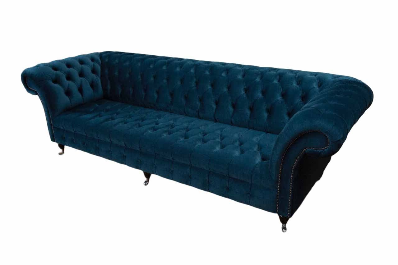 Sofas Couch Design 4 Chesterfield-Sofa, JVmoebel Sofa Chesterfield Wohnzimmer Klassisch Sitzer