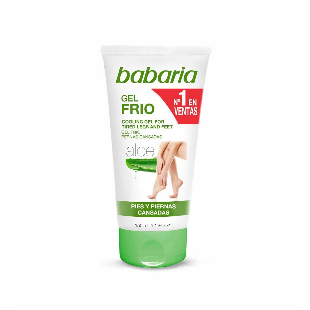 babaria Fußcreme Cooling Gel Tired Legs 150ml