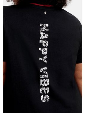 Sheego T-Shirt Große Größen mit Statementprint auf dem Rücken