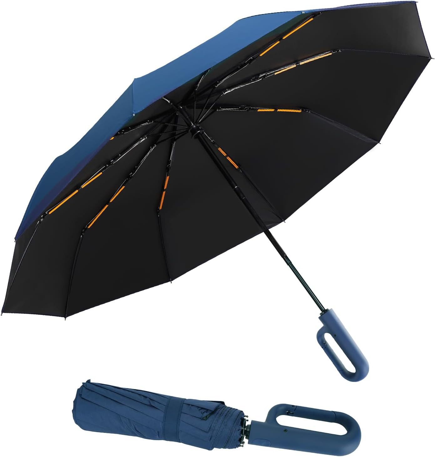 Coonoor Taschenregenschirm Vollautomatischer Faltregenschirm, großer Tasche günstig online kaufen