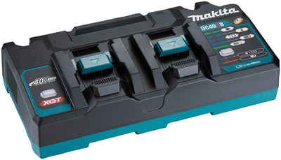 Makita DC40RB Schnelllade-Gerät (zum Laden von zwei 40 V XGT-Akkus)