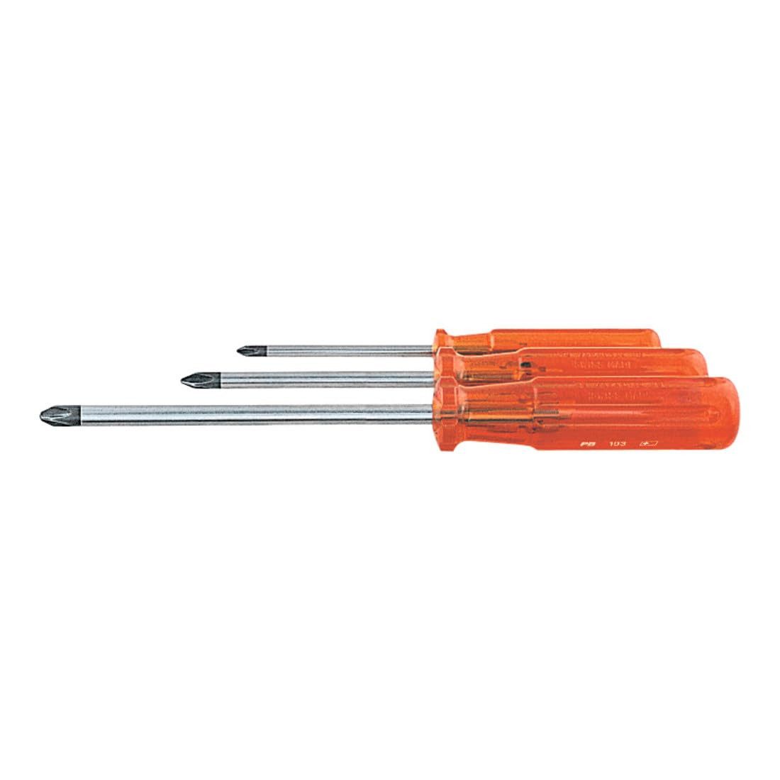 PB Swisstools Schraubendreher PB Swiss Tools Schraubendreher-Satz für Phillips mit Kunststoffheft 4
