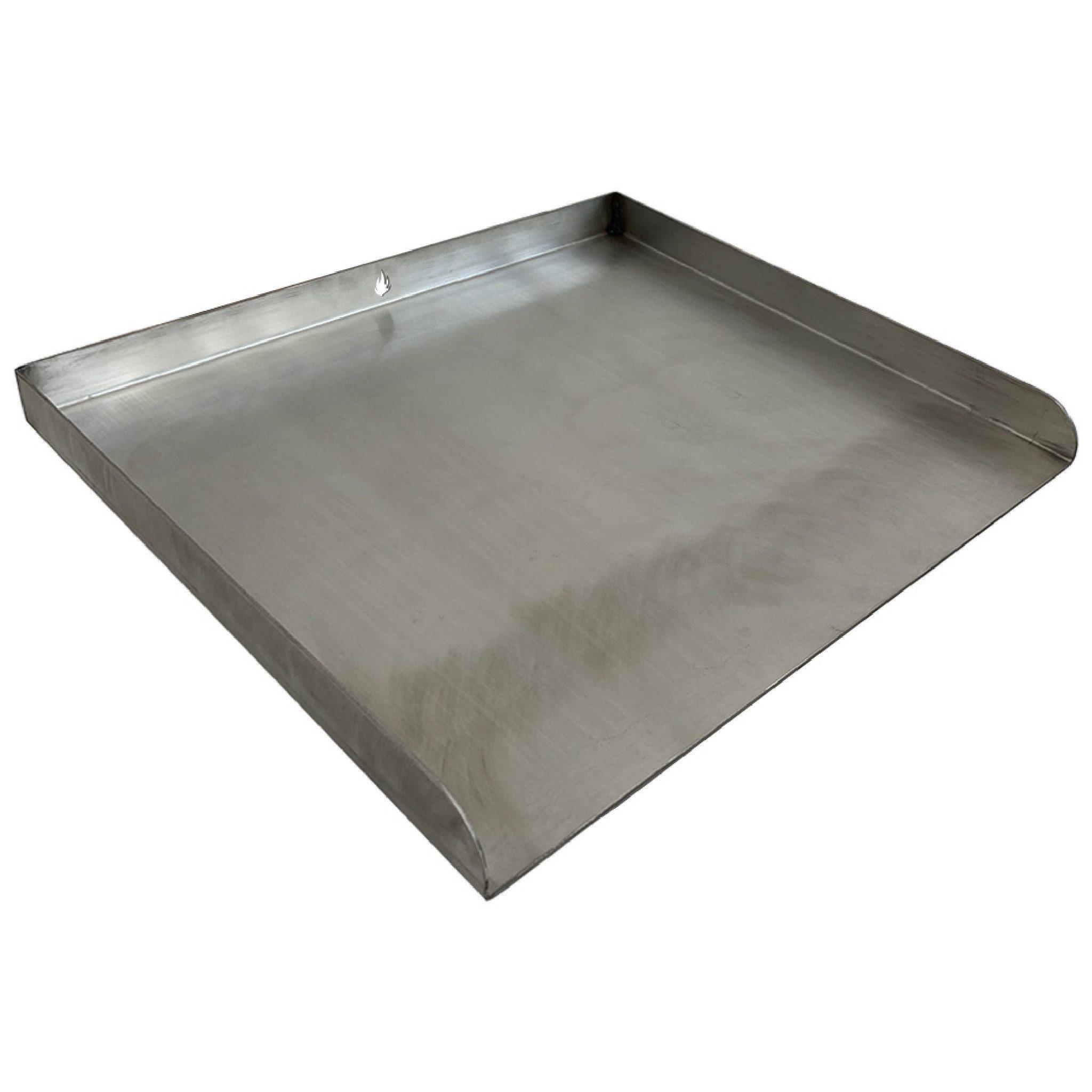 Feuerfest 123 GmbH Grillplatte Grillplatte Plancha Edelstahl 21,0 x 30,4 cm passend für Skotti**