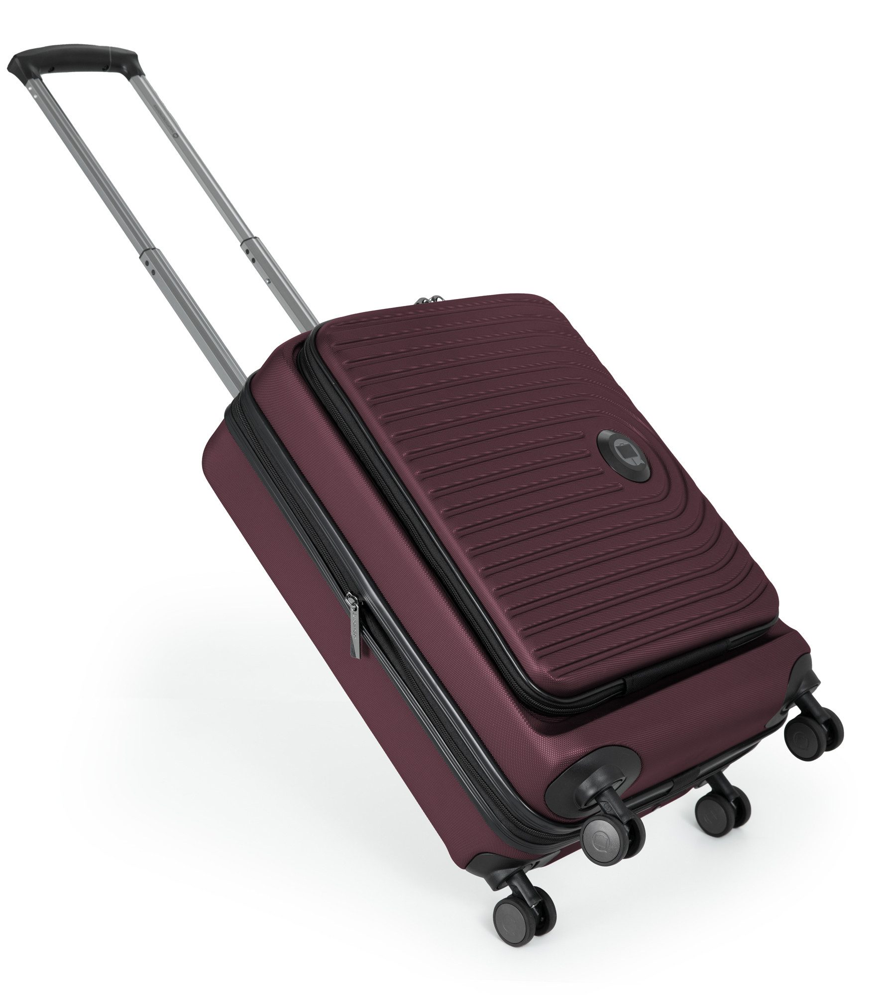 Hauptstadtkoffer Handgepäckkoffer Mitte, 4 Rollen, Handgepäck-Trolley Toploader, Laptop-Fach, TSA 37L