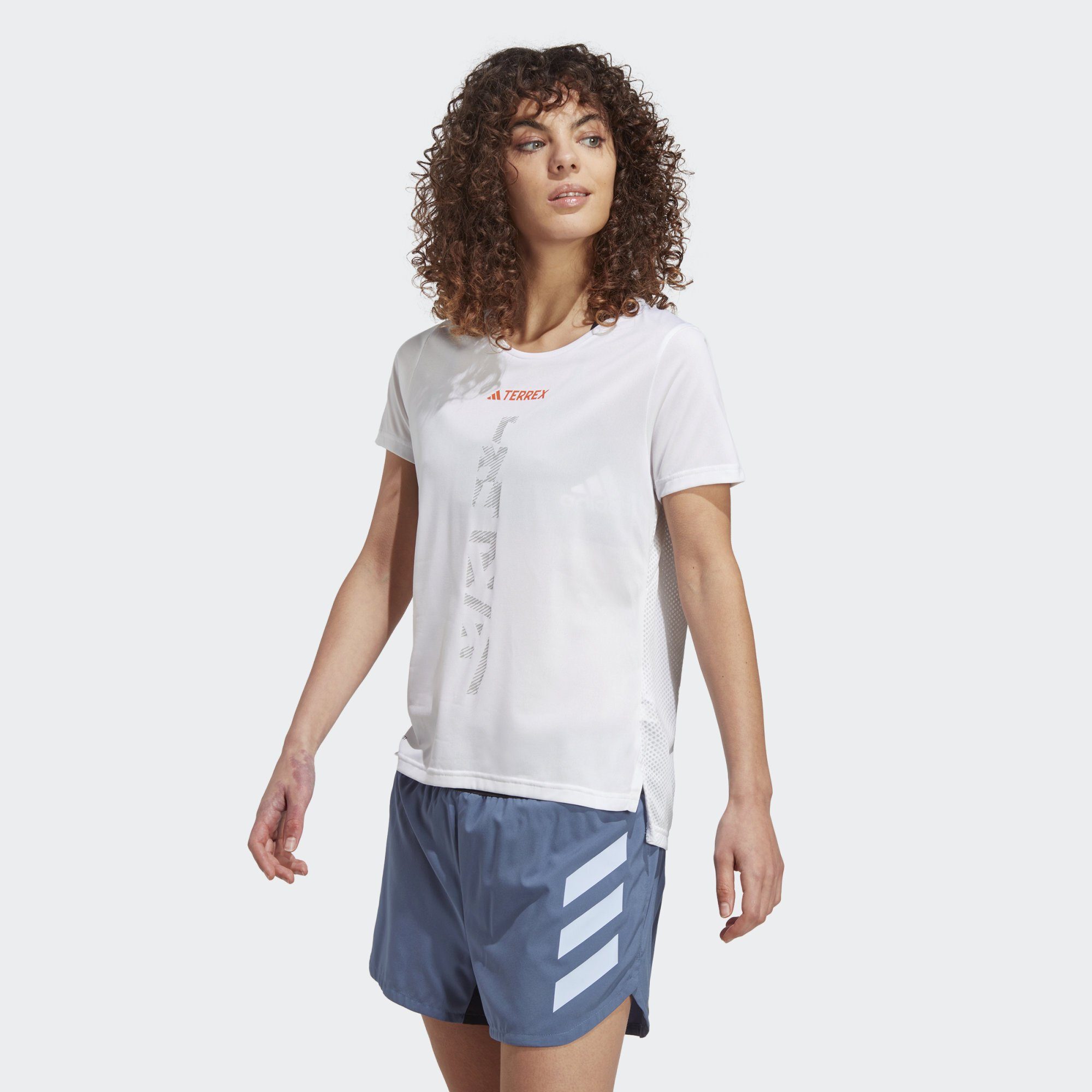 adidas TERREX T-Shirt TERREX AGRAVIC TRAIL RUNNING T-SHIRT White