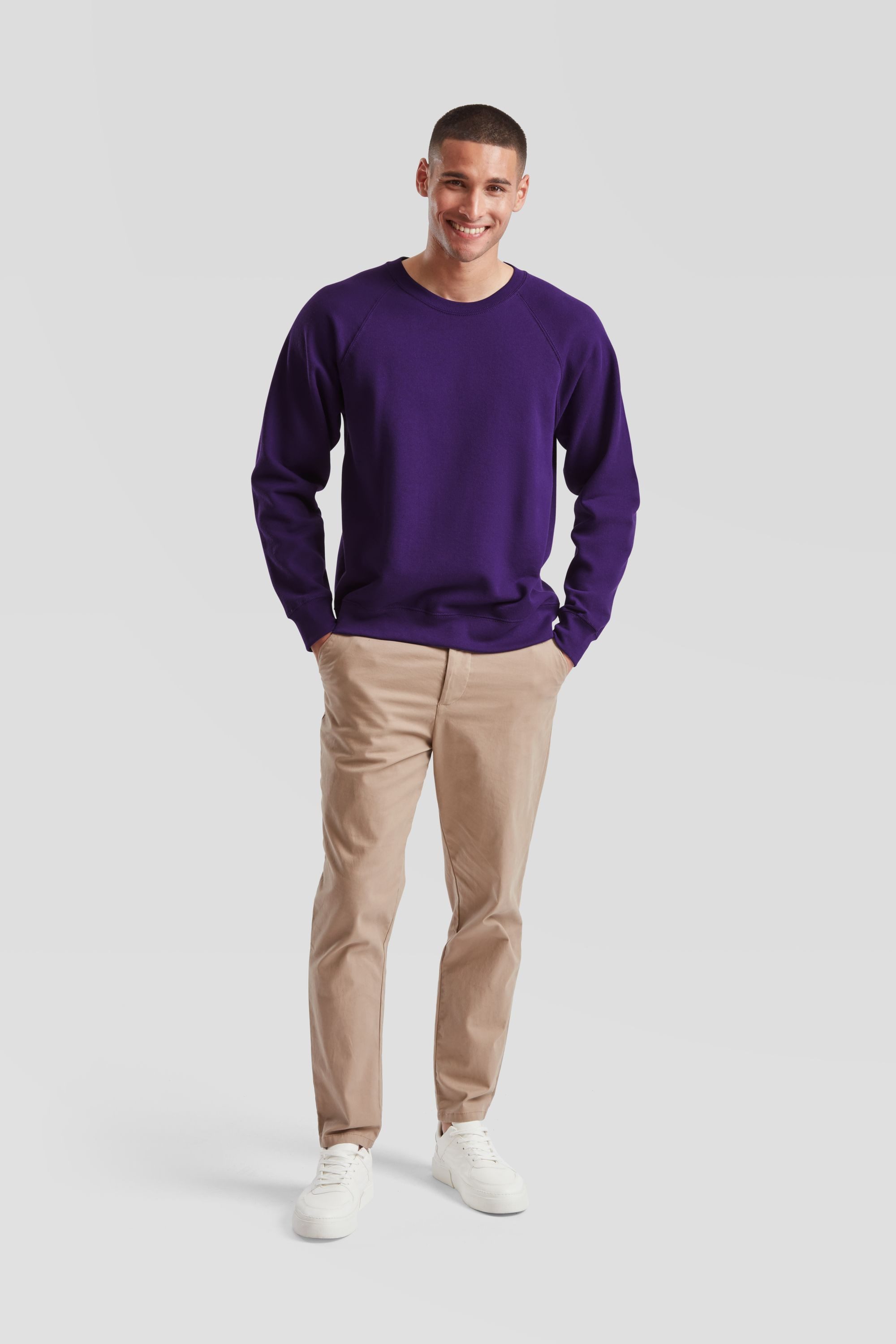 Fruit of the Loom Sweatshirt Classic Raglan Sweat – Bild 2 von 5