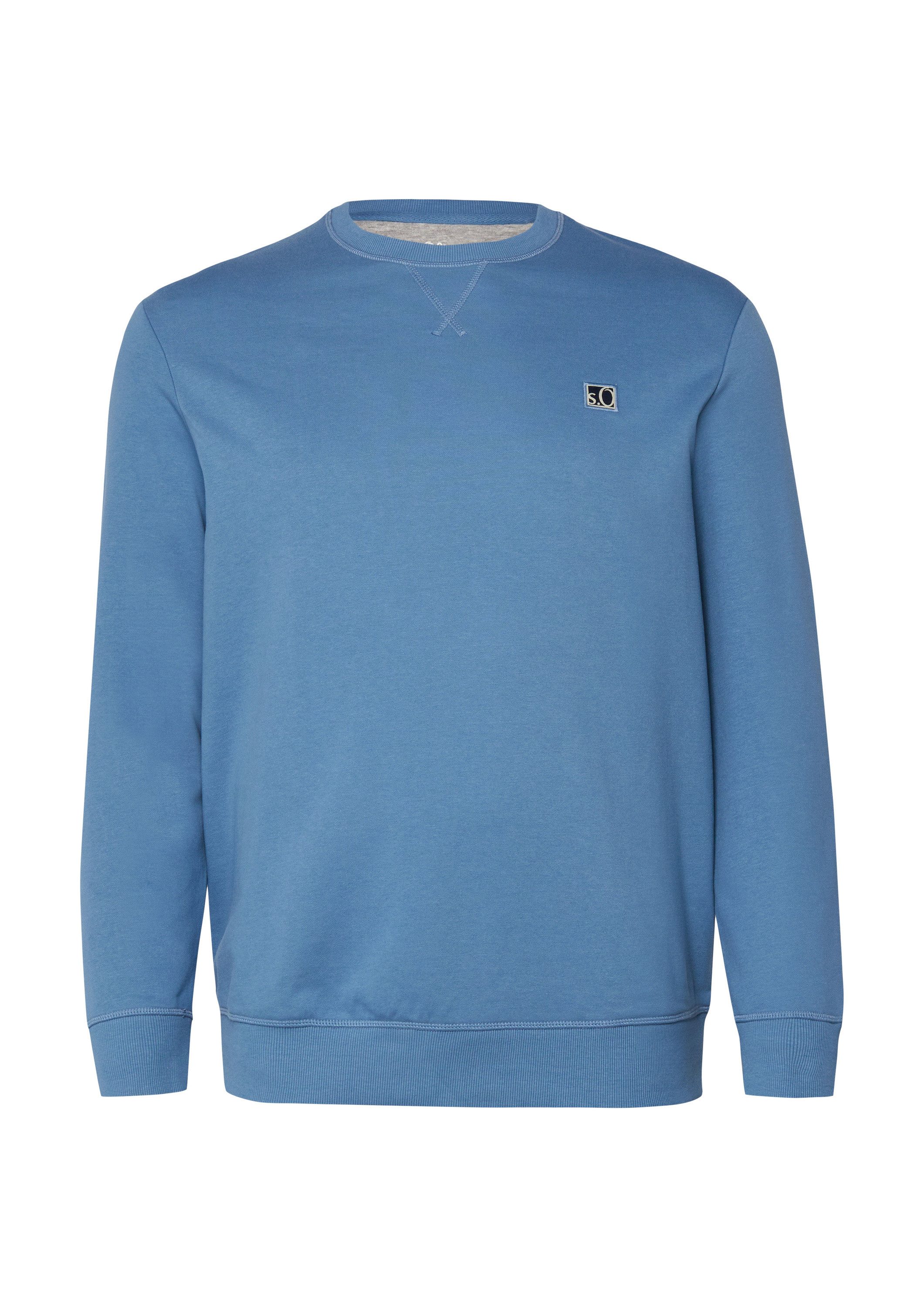 s.Oliver Sweatshirt Sweatshirt Weiches Sweatshirt aus Baumwollmix mit Crew günstig online kaufen