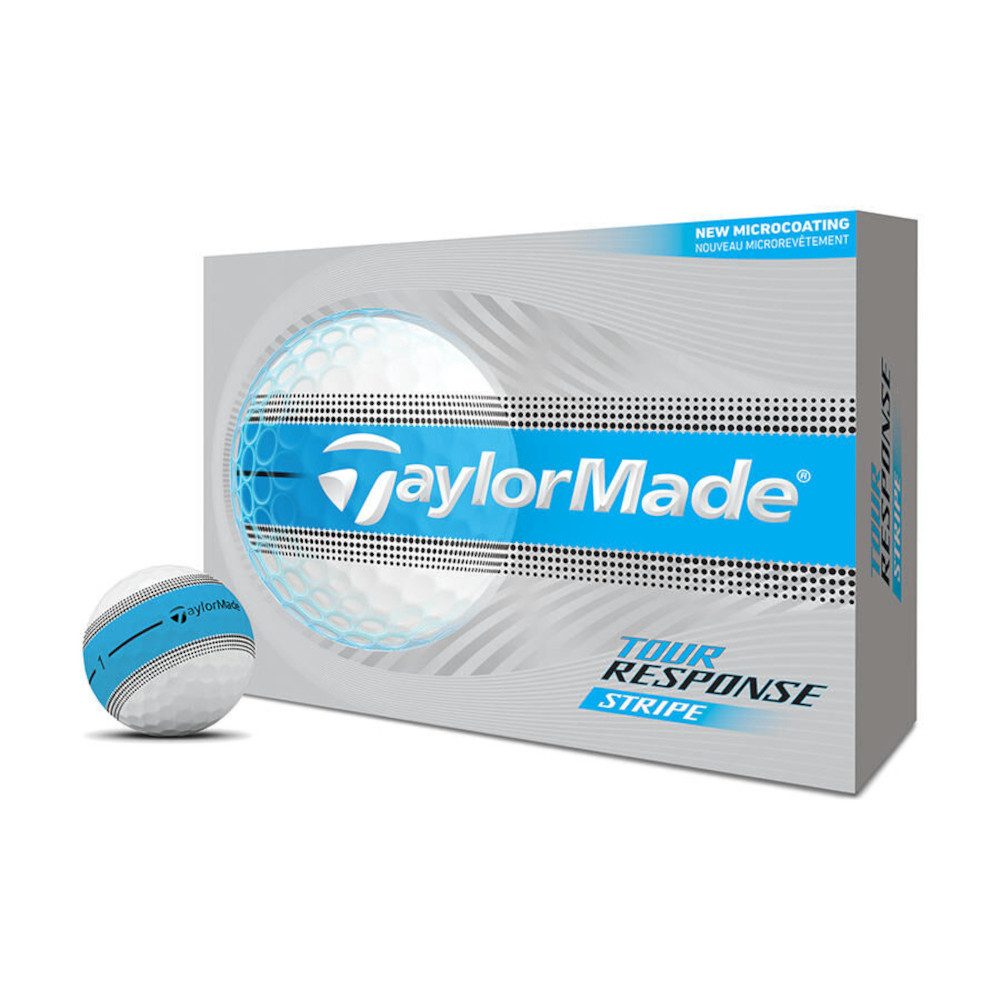 Taylormade Golfball TaylorMade Golfball Tour Response Stripe 2026 Blau 1 Dutzend