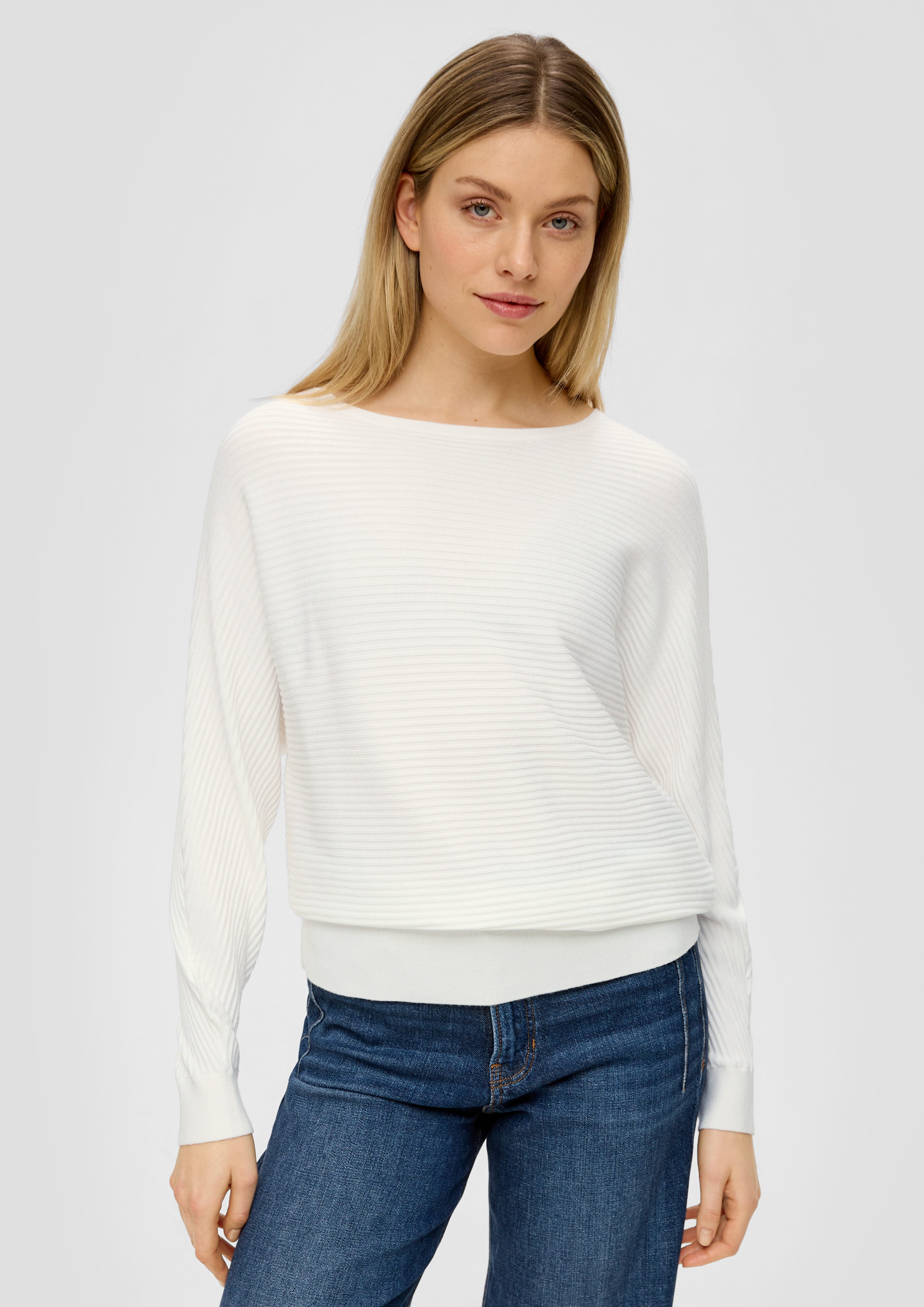 Strickpullover Strickpullover aus Viskosemix