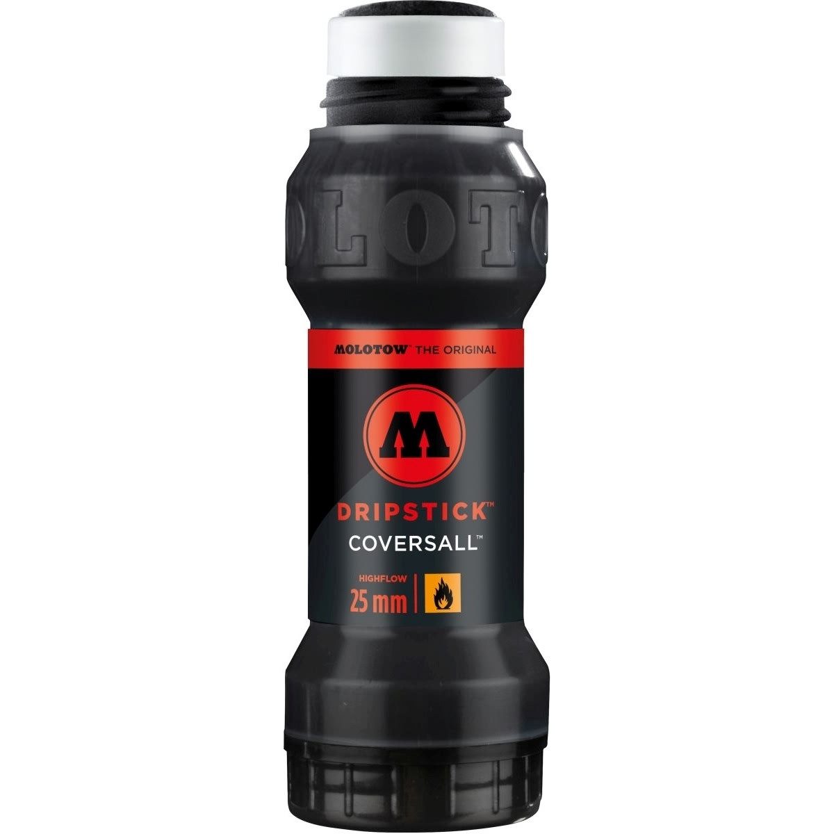 MOLOTOW Permanentmarker Dripstick Coversall 860 DS nachfüllbar 25mm signalschwarz