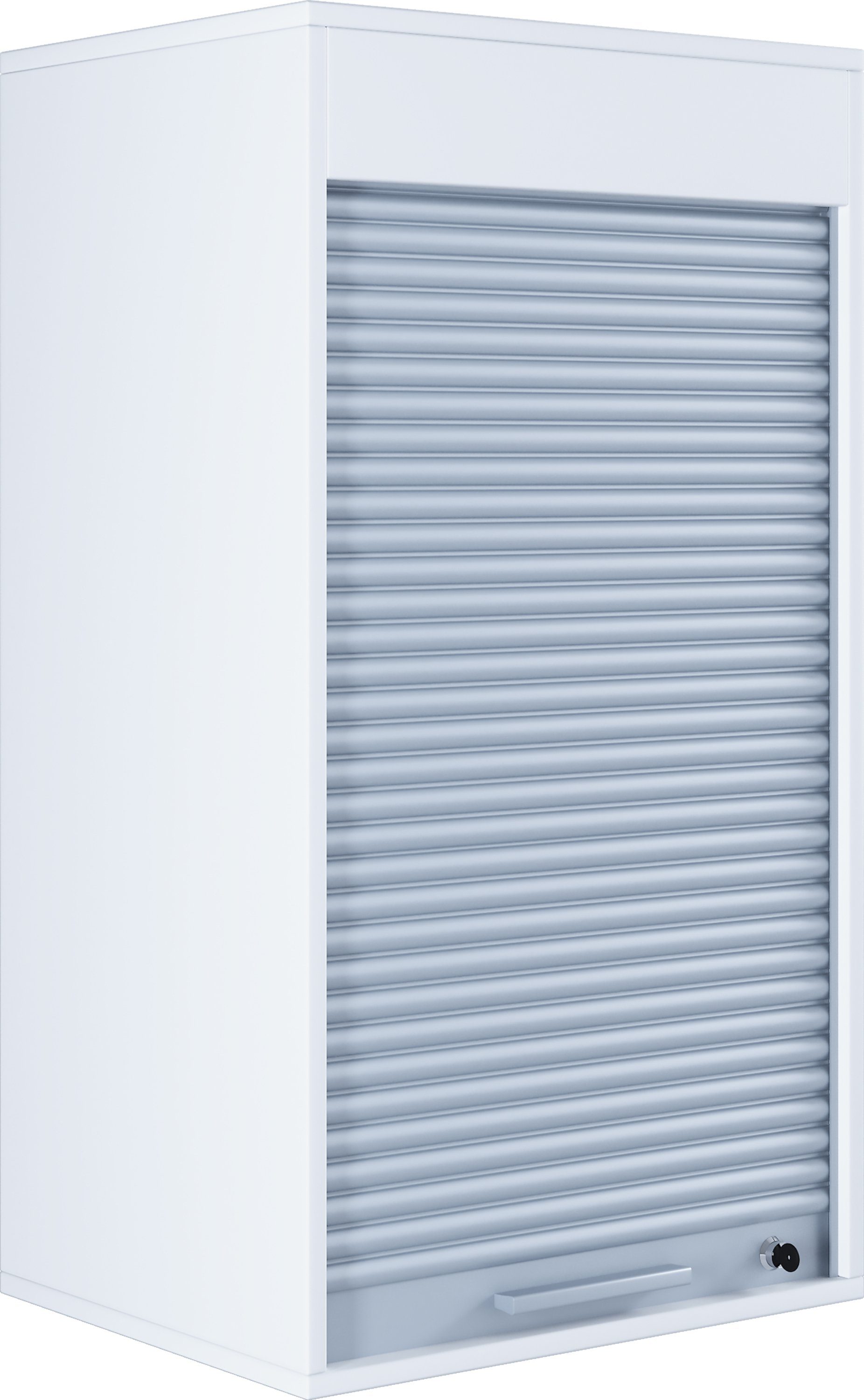 VCM Aktenschrank Büroschrank Aktos mit Rollladen H. 93 x B. 50 x T. Aktenschrank mit Rollladen, Büromöbel