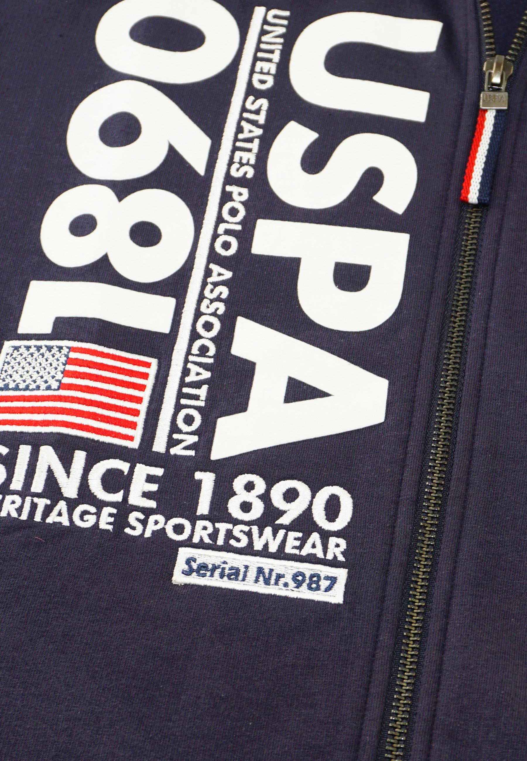 U.S. Polo Assn Sweatjacke Jacke Fashion günstig online kaufen