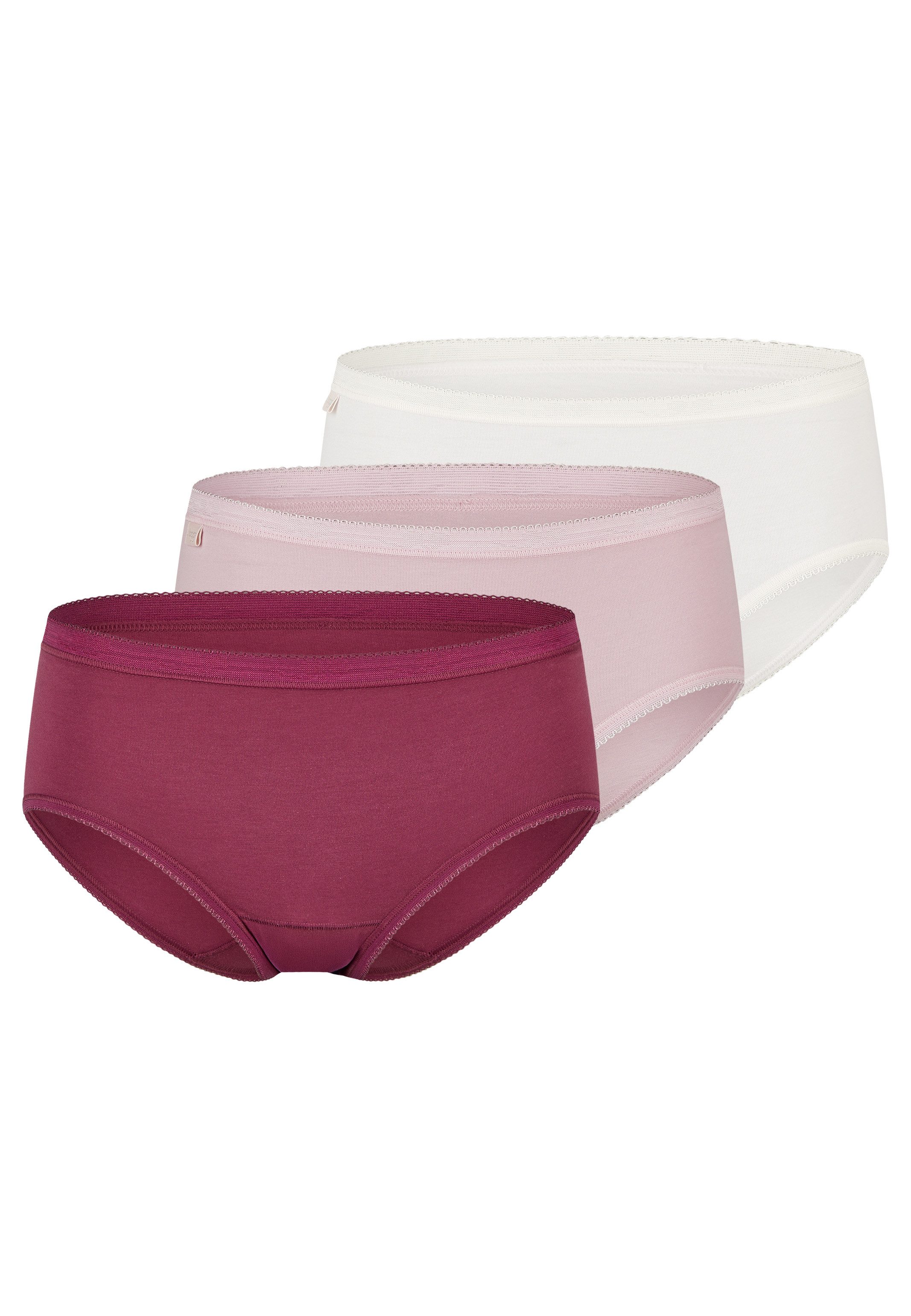 sloggi Midislip 3er Pack Basic+ (Spar-Set, 3-St) Midi Slip - Baumwolle - At günstig online kaufen