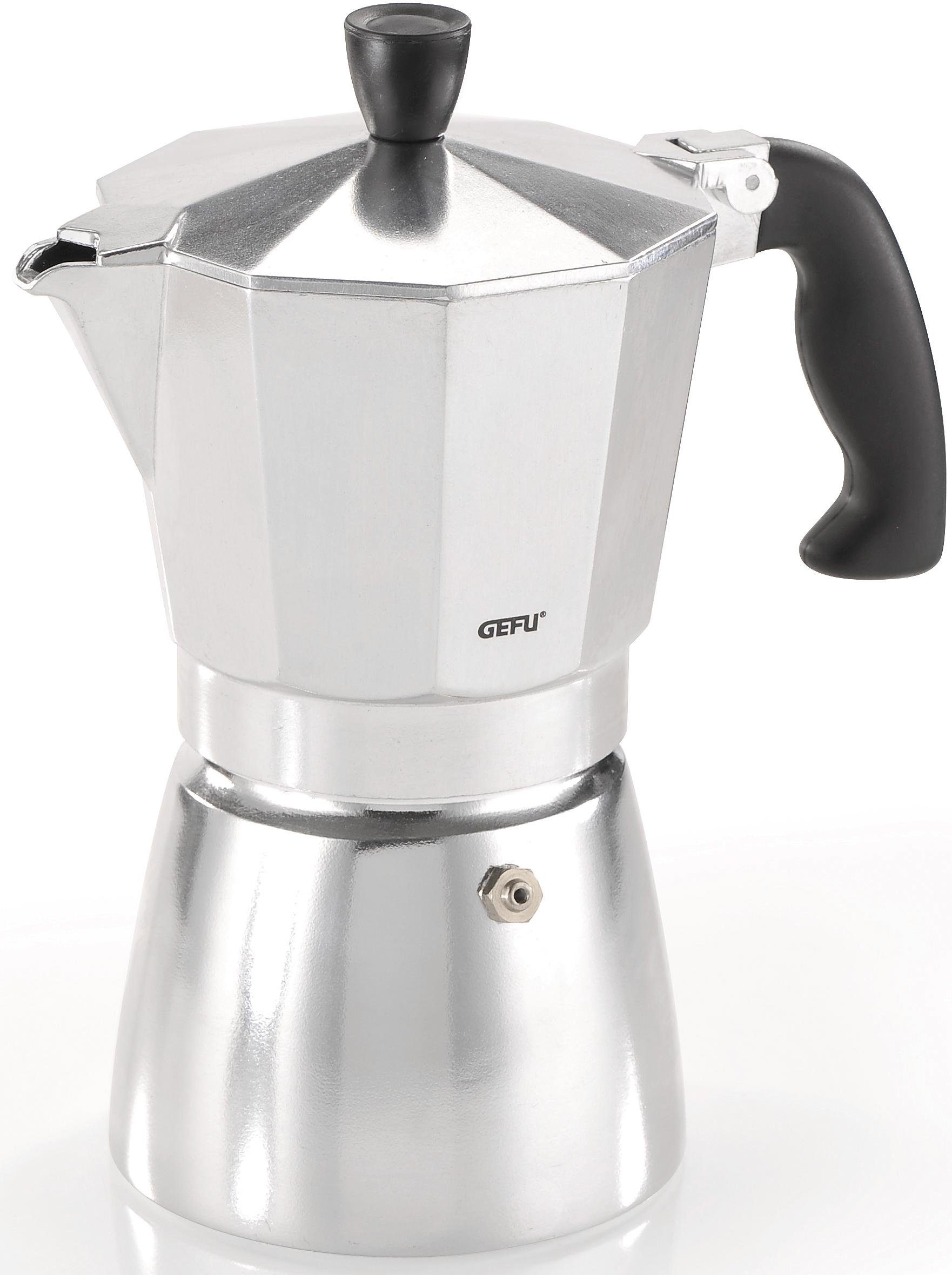 GEFU Espressokocher 16080, für 6 Tassen