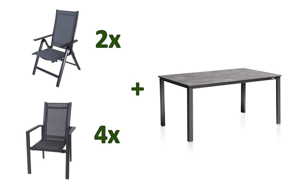 KETTLER Garten-Essgruppe Cubic